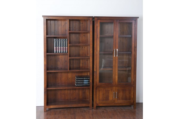 Urban Solid Wood Bookcase Suite