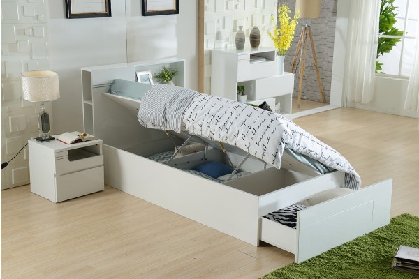 EDGE KIDS BED WITH GASLIFT STORAGE ( SINGLE AND KINGSINGLE AVAILABLE)
