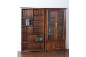 Urban Solid Wood Bookcase Suite