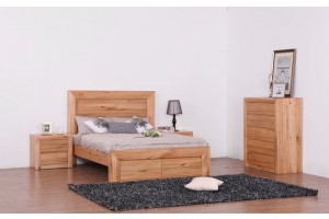Lyon Solid Oak Bedroom Suite