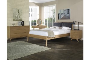 Milano American Oak Bedroom -Queen and King Available