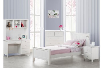 Rikki Bed Frame (King Single and Single size available), Solid Hard Wood