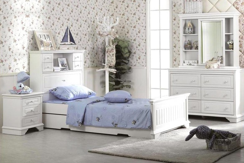 Larlu King Single Bed Frame With, Single Bed With Storage Drawers Australia